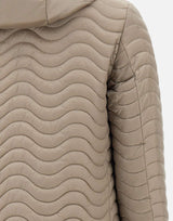 SAVE THE DUCK Piumino "Sirena" BEIGE Donna 