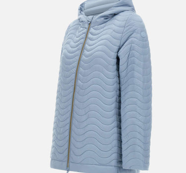 SAVE THE DUCK Piumino  "Sirena" Light Blue Donna 