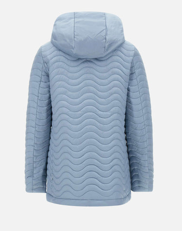 SAVE THE DUCK Piumino  "Sirena" Light Blue Donna 