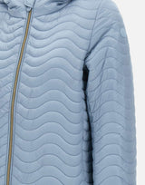 SAVE THE DUCK Piumino  "Sirena" Light Blue Donna 