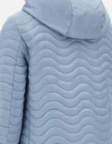 SAVE THE DUCK Piumino  "Sirena" Light Blue Donna 