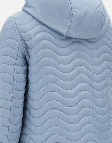 SAVE THE DUCK Piumino  "Sirena" Light Blue Donna 