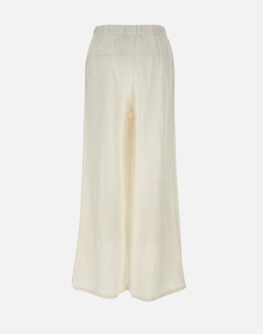 Jogger "Wide leg linen" P35216 01 SUN68 