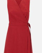 THEORY Abito  "Aline" RED Donna 