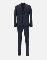 UNGARO Completo "U5001" tre pezzi in lana BLUE Uomo 