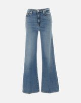 7 FOR ALL MANKIND Jeans "Modern Dojo Tailorless" BLUE Donna 