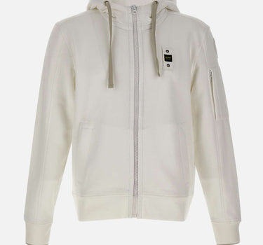 BLAUER Felpa "Cardinton" WHITE Uomo 