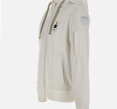 BLAUER Felpa "Cardinton" WHITE Uomo 