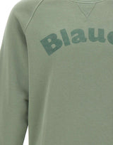 BLAUER Felpa "Camp" GREEN Uomo 