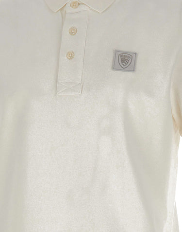 BLAUER Polo "Albano" WHITE Uomo 