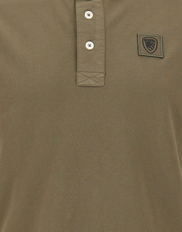 BLAUER Polo "Albano" GREEN Uomo 