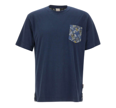 BOB T-shirt "Beach" BLUE Uomo 