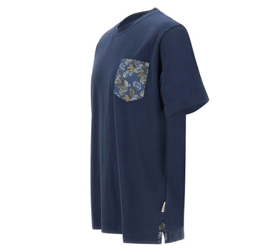 BOB T-shirt "Beach" BLUE Uomo 