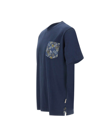 BOB T-shirt "Beach" BLUE Uomo 