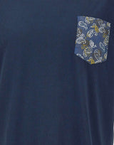 BOB T-shirt "Beach" BLUE Uomo 