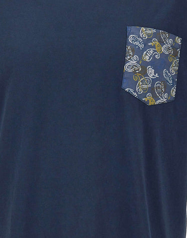 BOB T-shirt "Beach" BLUE Uomo 