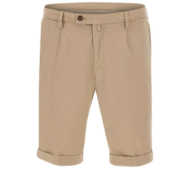 BRIGLIA 1949 Bermuda in cotone BEIGE Uomo 