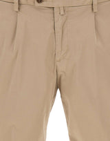 BRIGLIA 1949 Bermuda in cotone BEIGE Uomo 