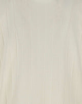 DELLA CIANA CASHMERE Polo in cotone a maxi coste WHITE Uomo 
