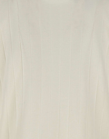 DELLA CIANA CASHMERE Polo in cotone a maxi coste WHITE Uomo 
