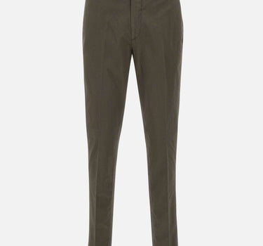 DEVORE Pantaloni "Dvr3" in cotone e seta BROWN Uomo 