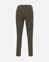 DEVORE Pantaloni "Dvr3" in cotone e seta BROWN Uomo 