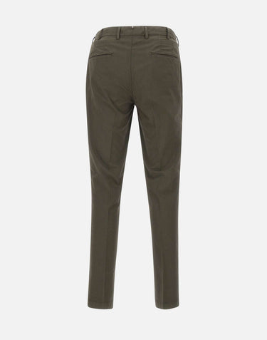 DEVORE Pantaloni "Dvr3" in cotone e seta BROWN Uomo 