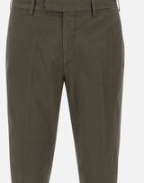 DEVORE Pantaloni "Dvr3" in cotone e seta BROWN Uomo 
