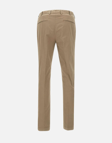 DEVORE Pantaloni "Dvr3" in cotone e seta BEIGE Uomo 