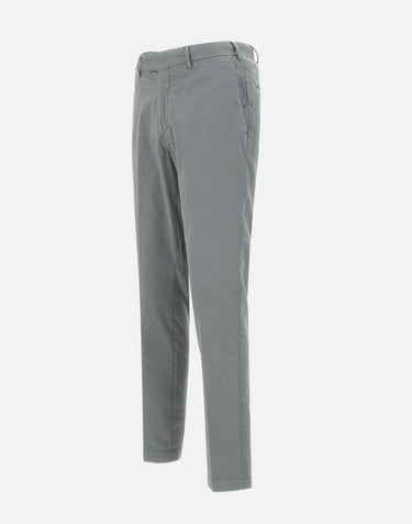 DEVORE Pantaloni "Dvr3" in cotone e seta GREY Uomo 