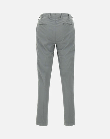 DEVORE Pantaloni "Dvr3" in cotone e seta GREY Uomo 