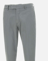DEVORE Pantaloni "Dvr3" in cotone e seta GREY Uomo 