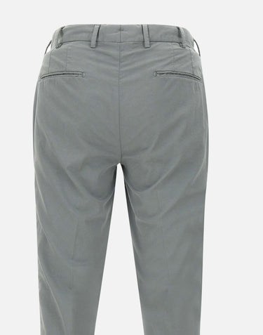 DEVORE Pantaloni "Dvr3" in cotone e seta GREY Uomo 