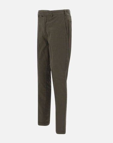 DEVORE Pantaloni  "Dvr3" in cotone e seta BROWN Uomo 