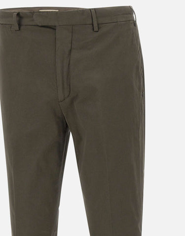 DEVORE Pantaloni  "Dvr3" in cotone e seta BROWN Uomo 