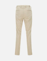 DEVORE Pantaloni  "Dvr3" in cotone e seta BEIGE Uomo 