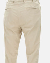 DEVORE Pantaloni  "Dvr3" in cotone e seta BEIGE Uomo 
