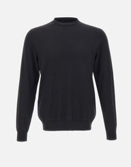 DIKTAT Maglia in cotone BLACK Uomo 