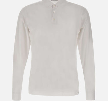 DIKTAT Polo in cotone Supima WHITE Uomo 