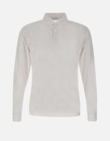DIKTAT Polo in cotone Supima WHITE Uomo 
