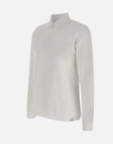 DIKTAT Polo in cotone Supima WHITE Uomo 