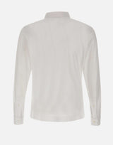 DIKTAT Polo in cotone Supima WHITE Uomo 