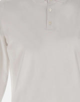 DIKTAT Polo in cotone Supima WHITE Uomo 