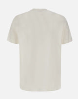 DIKTAT T-shirt in lino WHITE Uomo 
