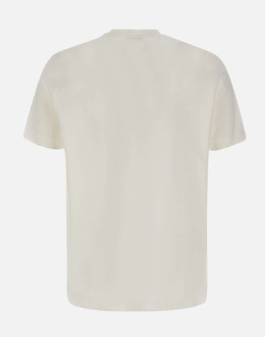 DIKTAT T-shirt in lino WHITE Uomo 