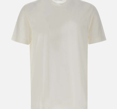 DIKTAT T-shirt in lino WHITE Uomo 