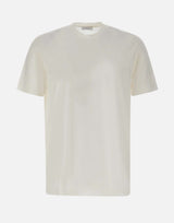 DIKTAT T-shirt in lino WHITE Uomo 