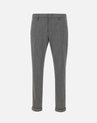 DONDUP Pantaloni "Gaubert" GREY Uomo 