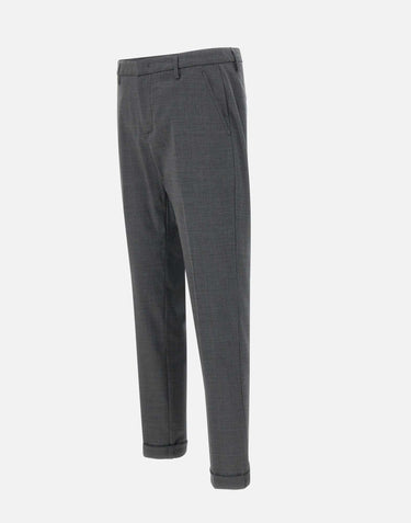 DONDUP Pantaloni "Gaubert" GREY Uomo 