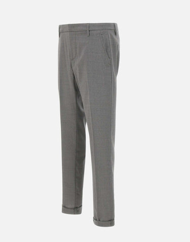 DONDUP Pantaloni "Gaubert" GREY Uomo 